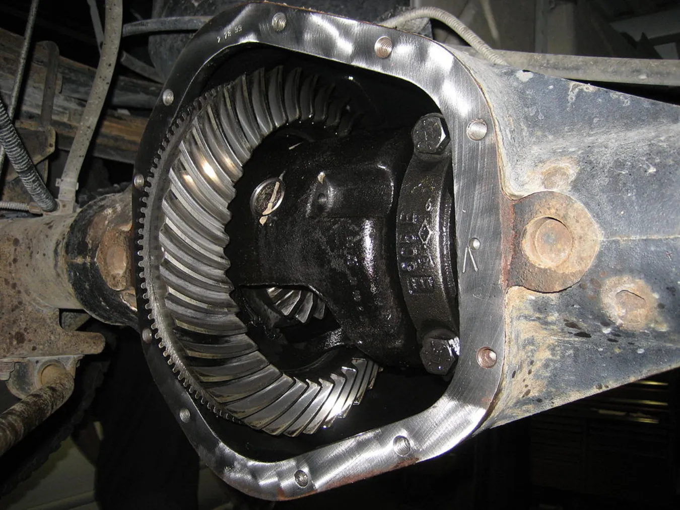 opened differential