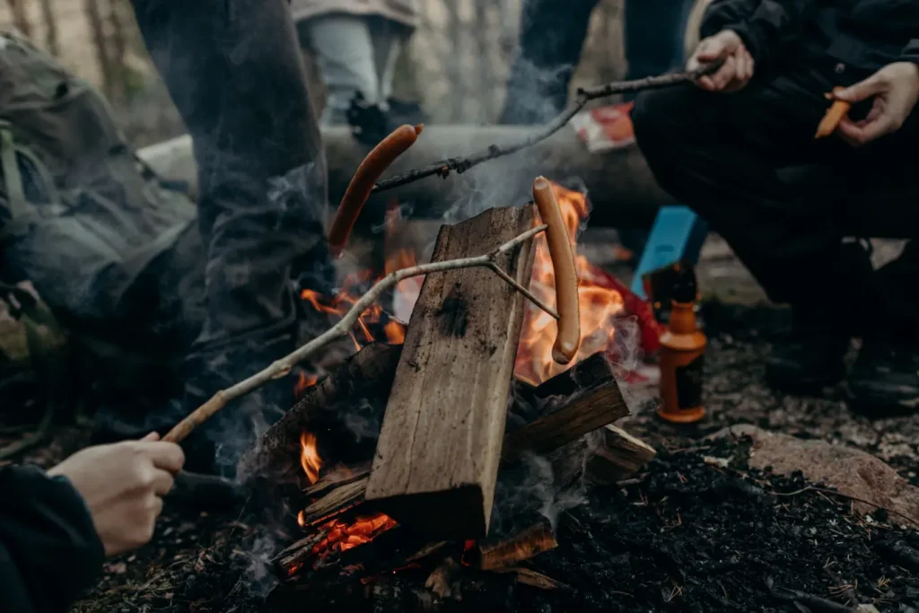 car camping cooking