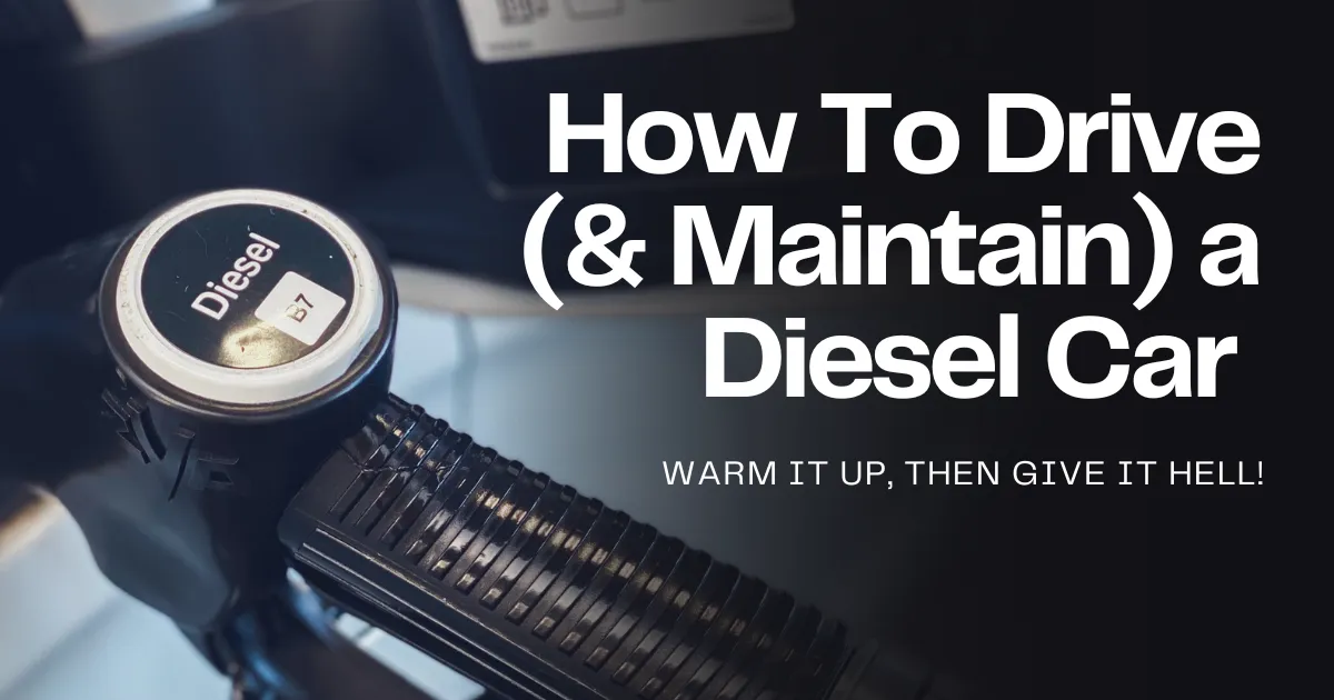 how to drive a diesel car feature car