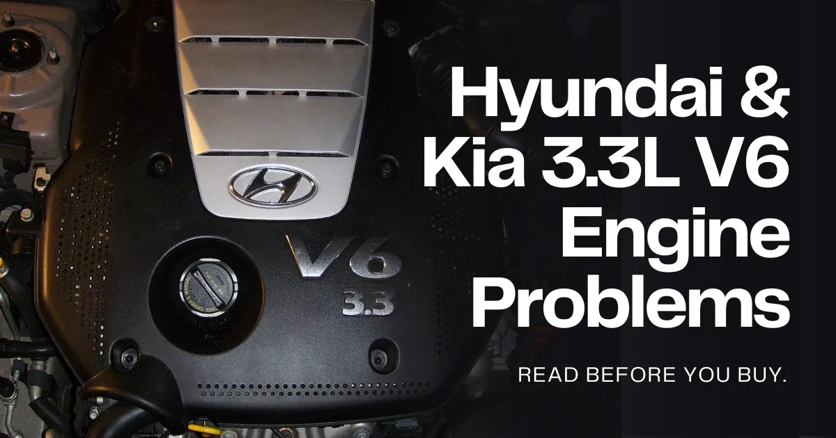 Hyundai 3.3l v6 engine problems featured image